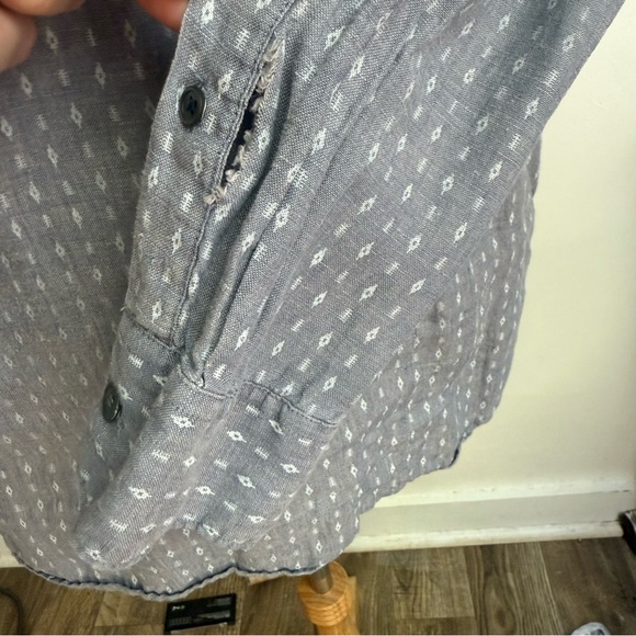 Banana Republic Heritage Collection Linen Ikat Button-Up Shirt - Picture 10 of 15